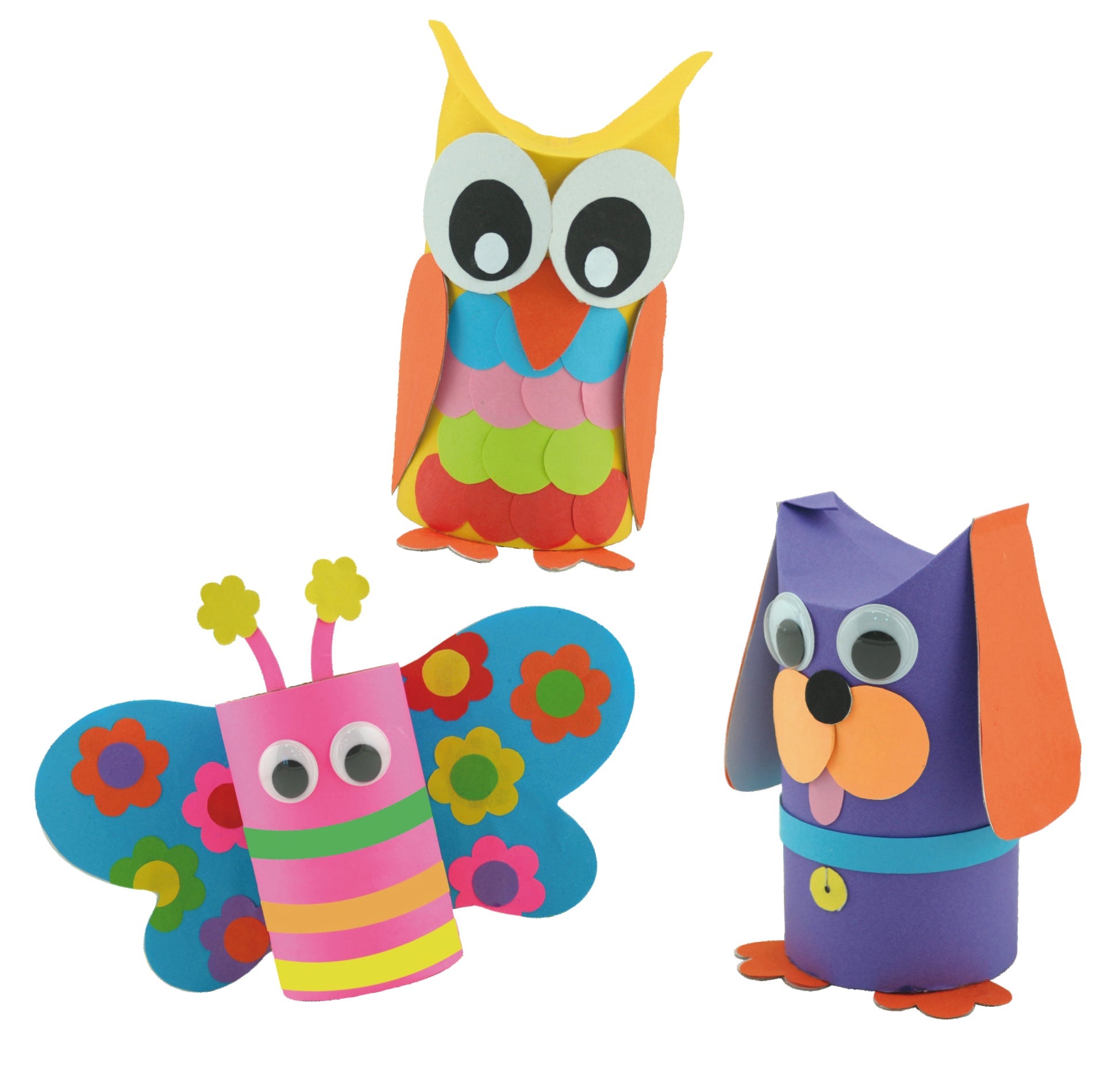 Make your own 3D paper animal - Craft toy.
