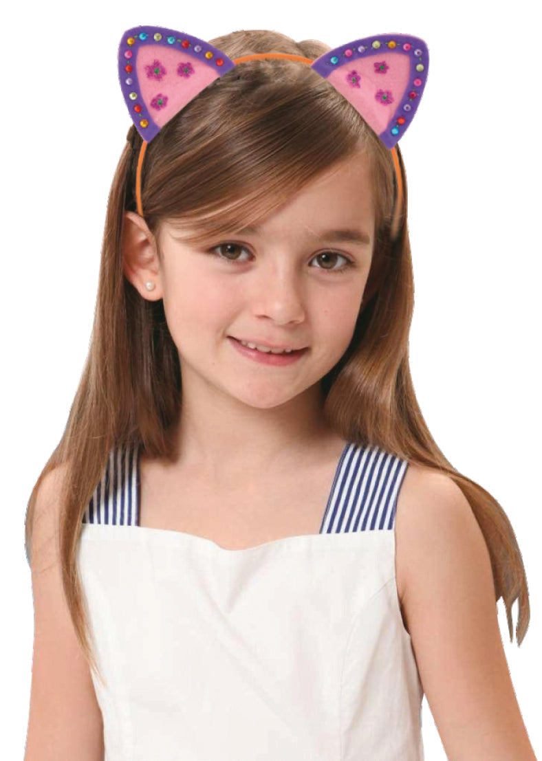 Pretty Kitty Headbands - Craft toy.