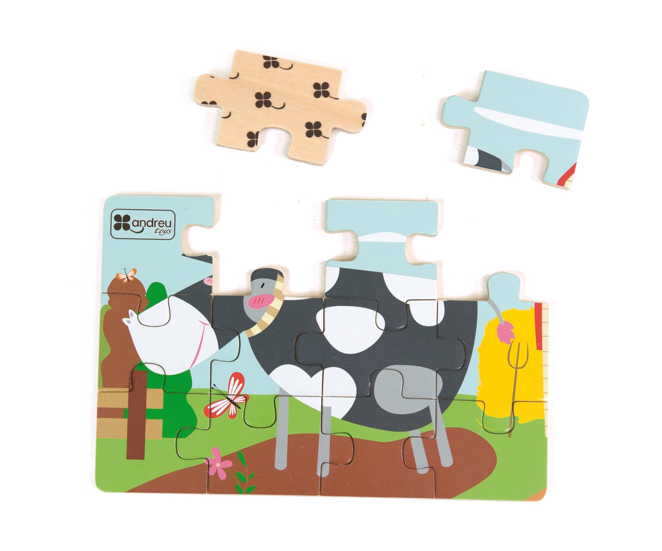 Farm Puzzle 4 in 1.