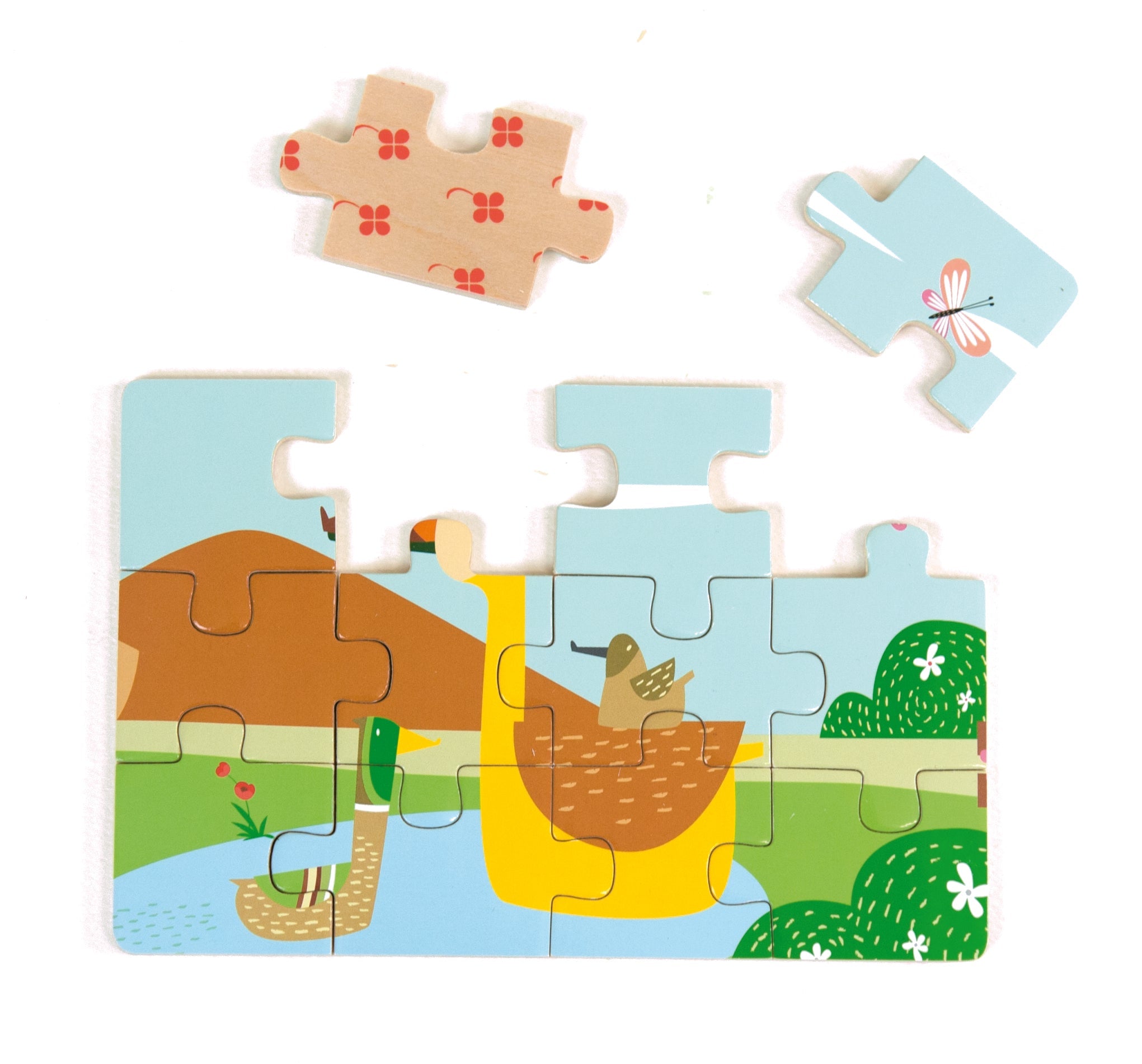 Farm Puzzle 4 in 1.