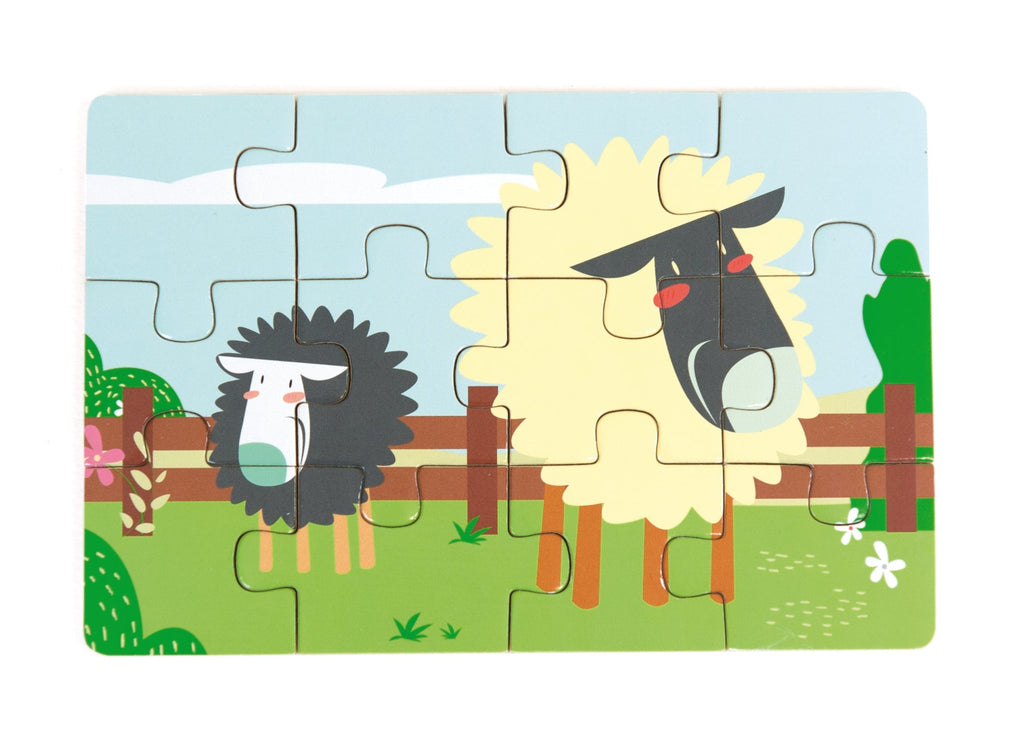 Farm Puzzle 4 in 1.