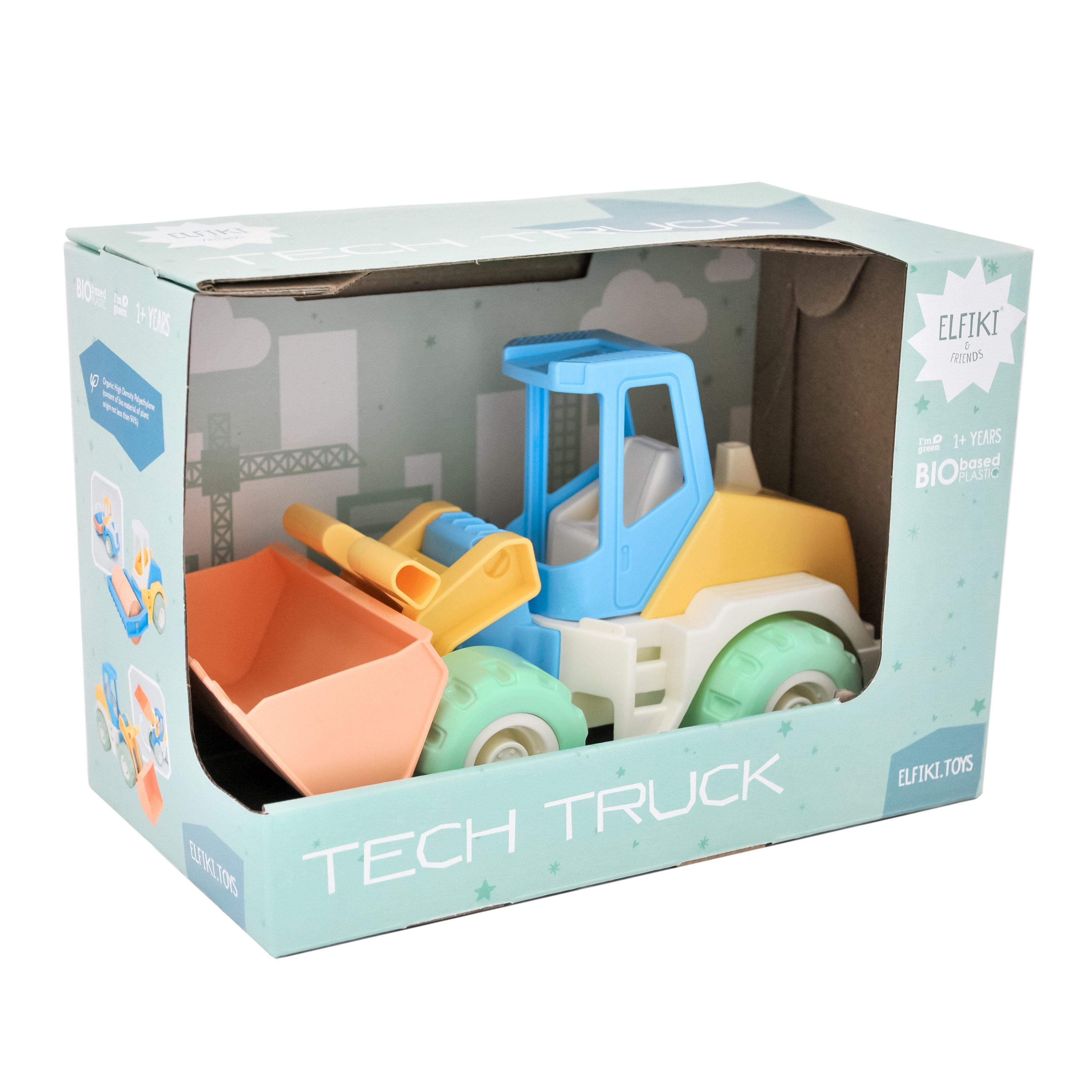 Bioplastic toys - tractor.