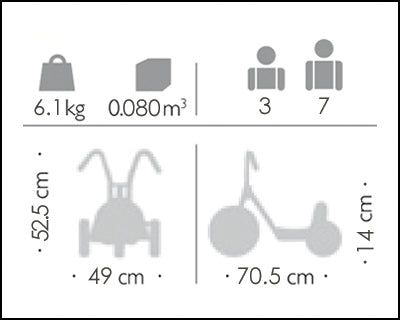 Easy Rider Trike 3-7 Years - Outdoor toy.