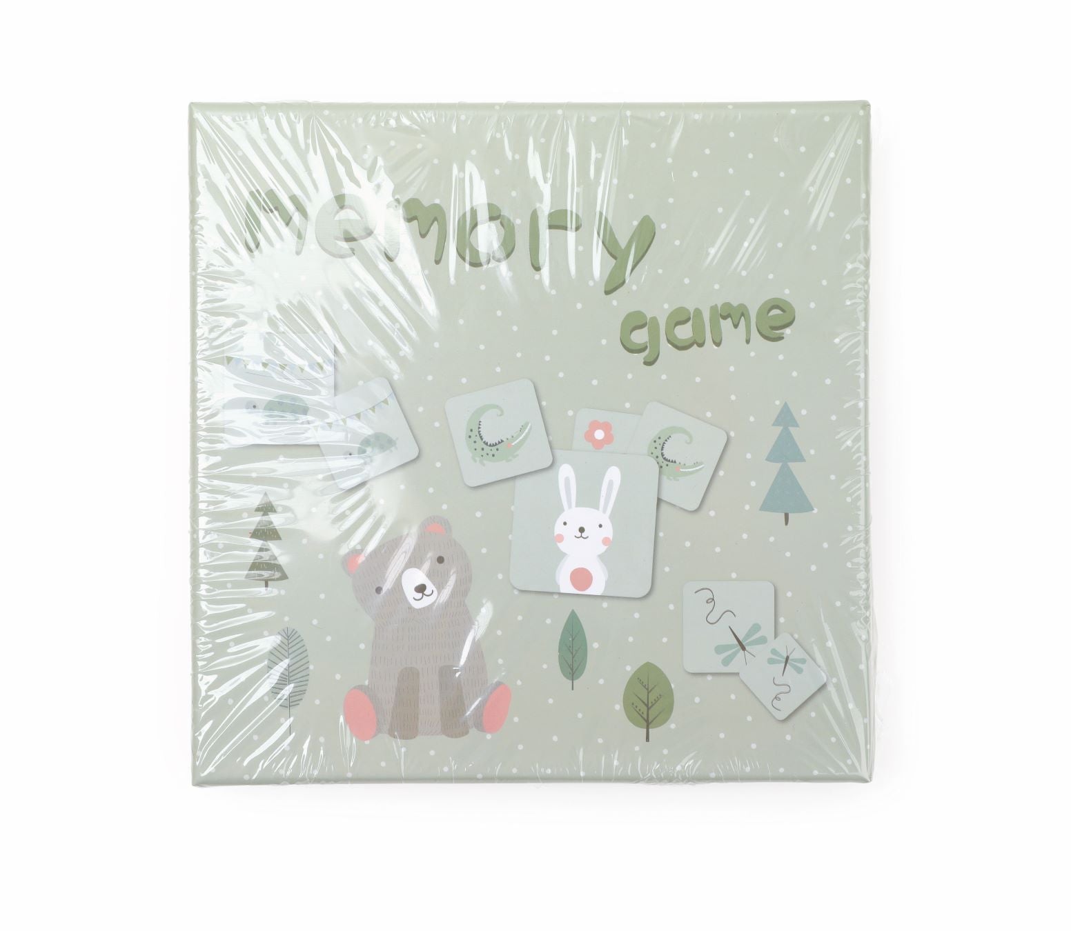 Cardboard memory game - animals.