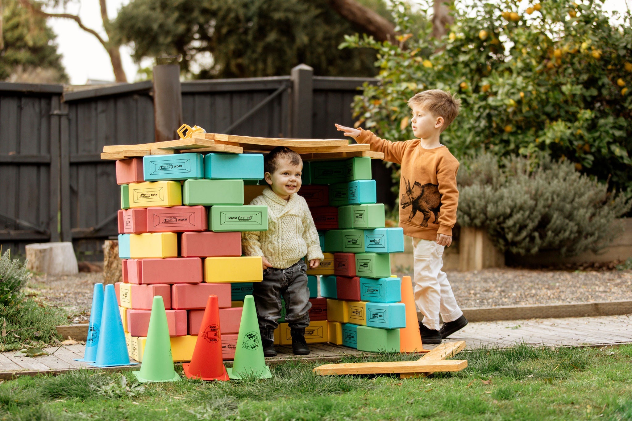 Blue/Green Double Pack - 50 Bricks