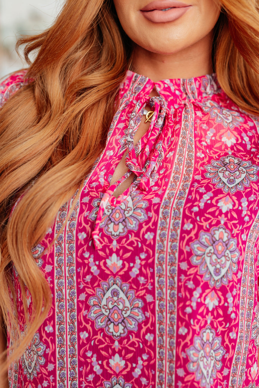 Boho Dreams V Neck Bell Sleeve Blouse