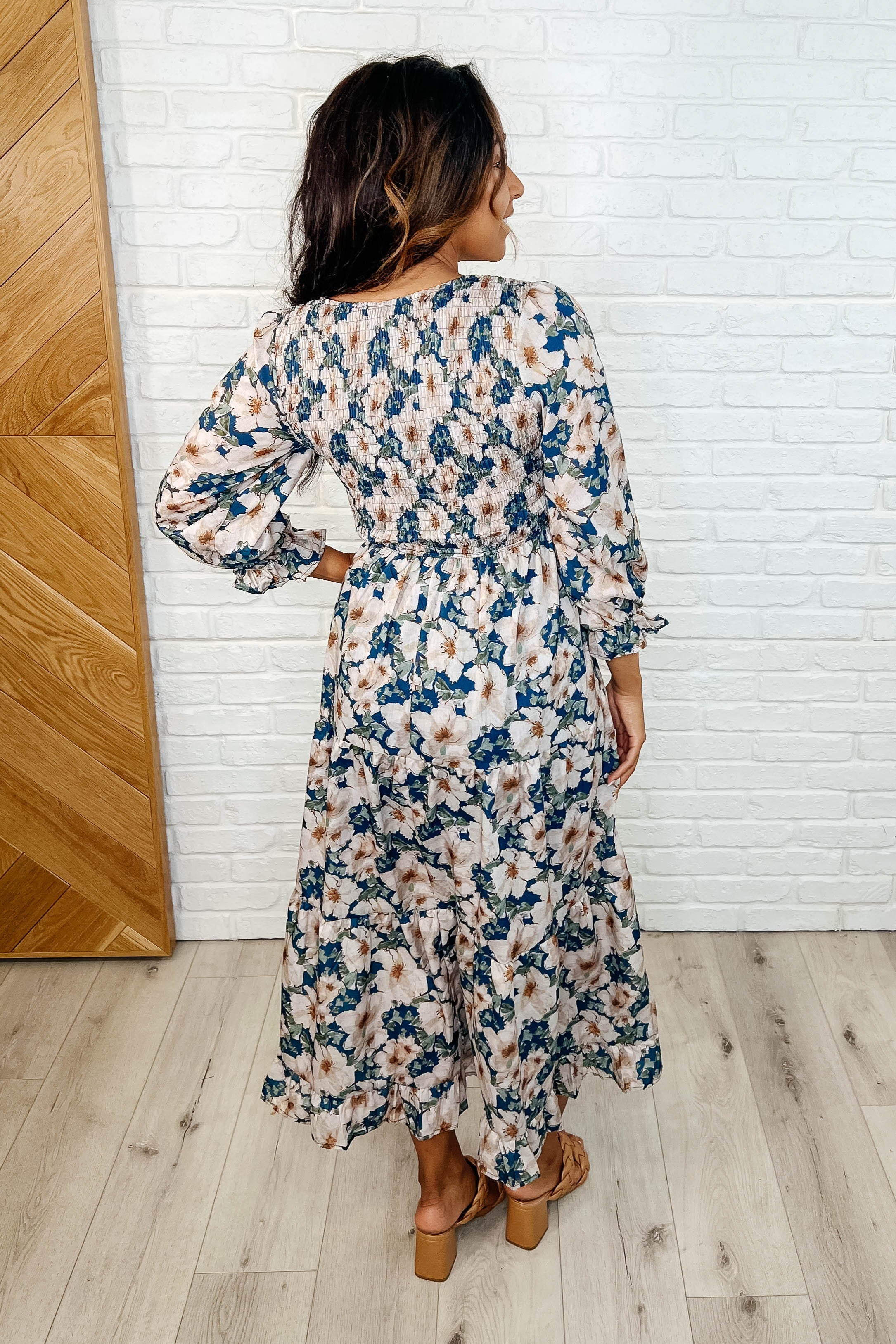 High Tea Ruffles and Romance V-Neck Dress