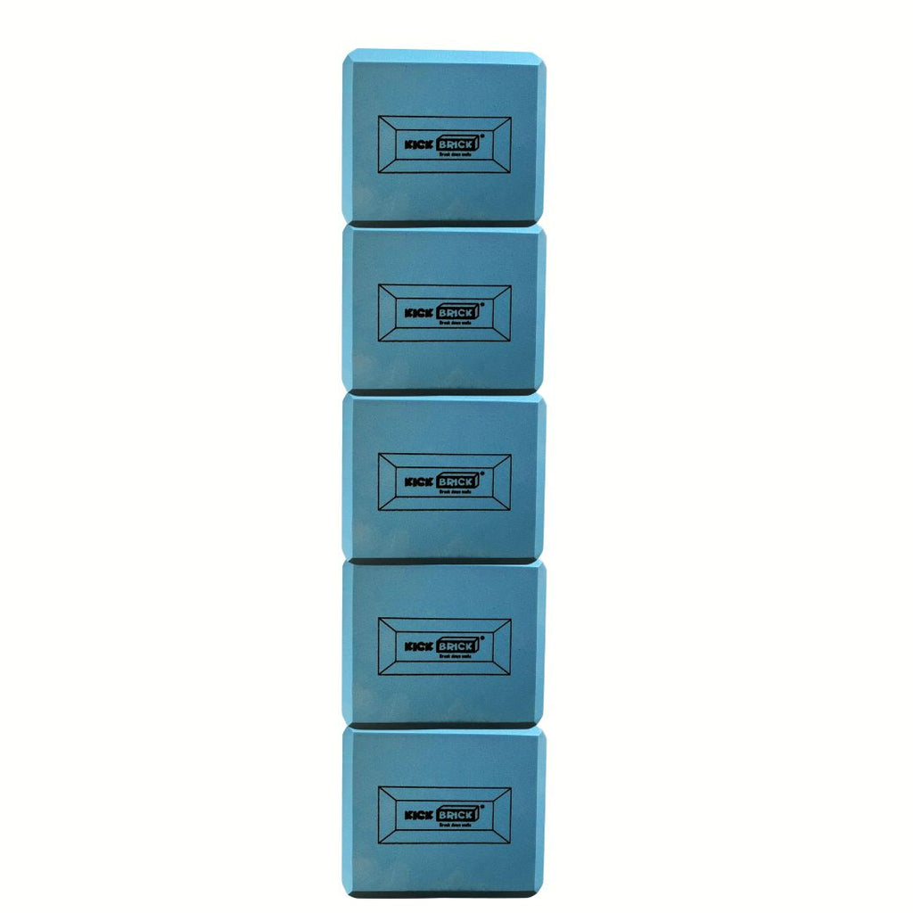 Pack of 5 Half Kickbricks -Blue