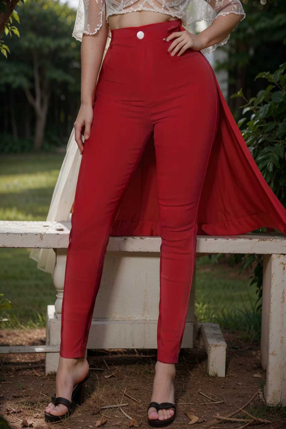casual solid slim fit skinny pockets pants