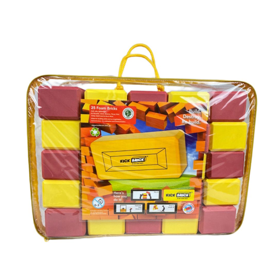 Red/Yellow Single Pack  —  25 Bricks