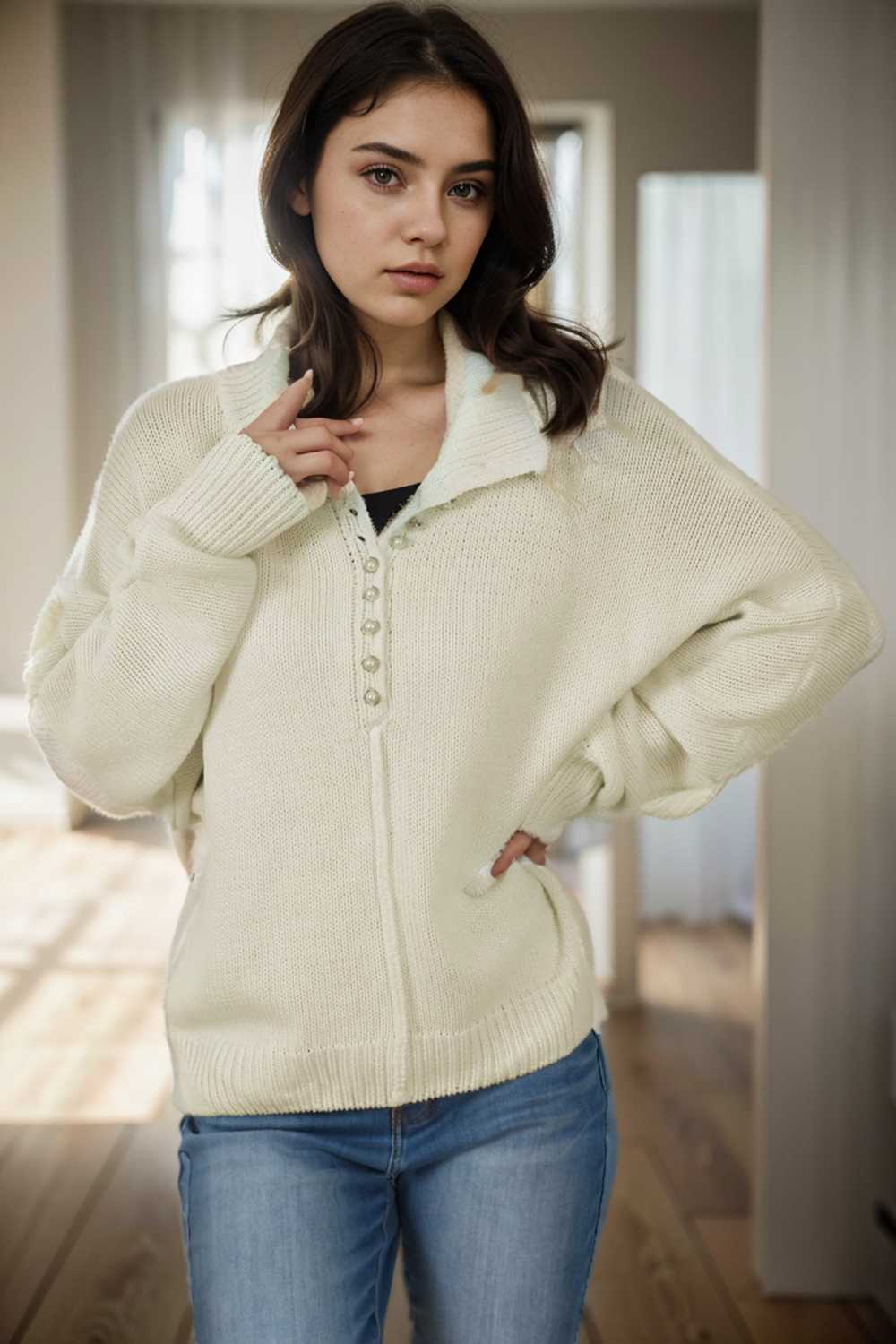 plus size casual hoodie women s plus solid ribbed long sleeve slight stretch hoodie drawstring sweatshirt