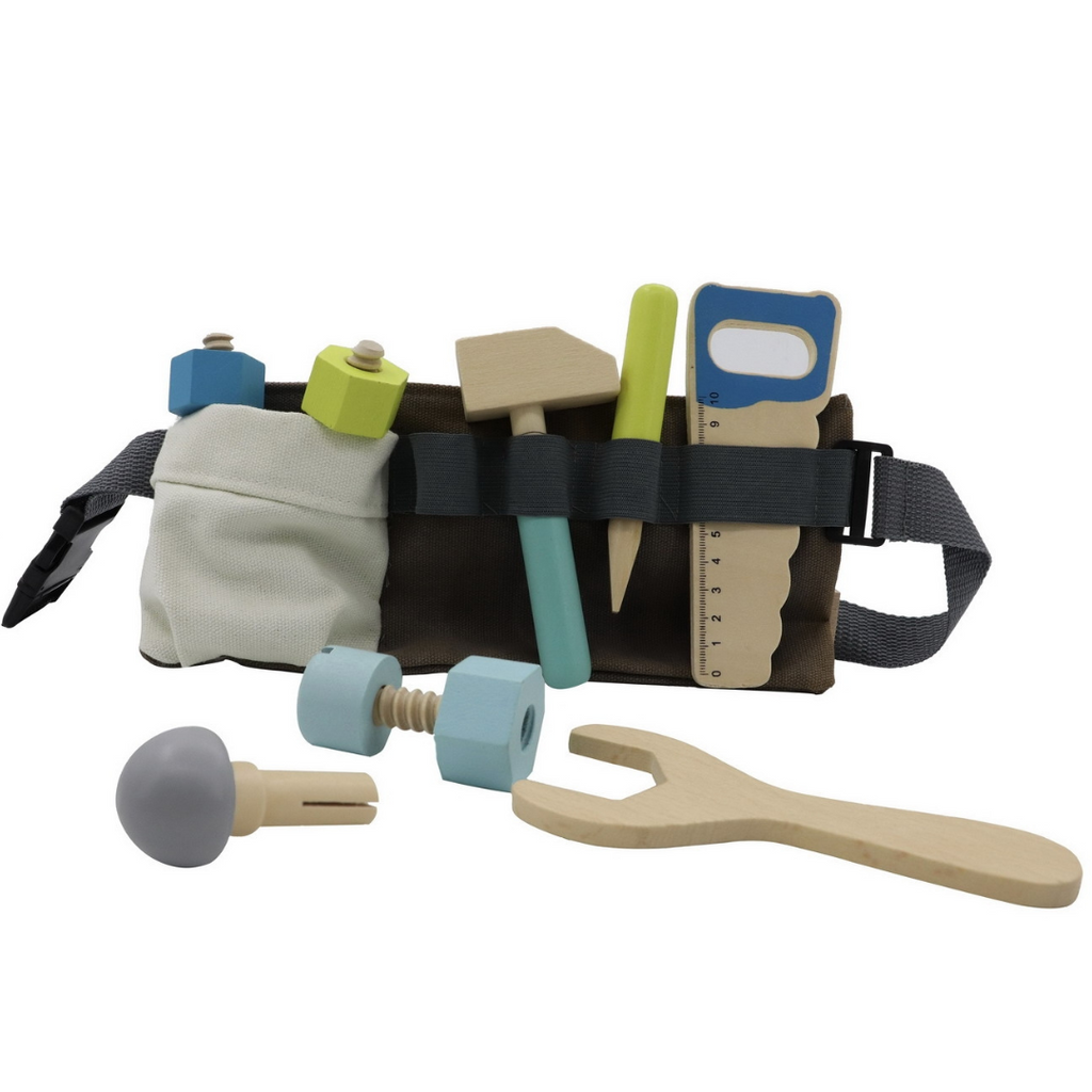 Wooden Tool Belt Playset
