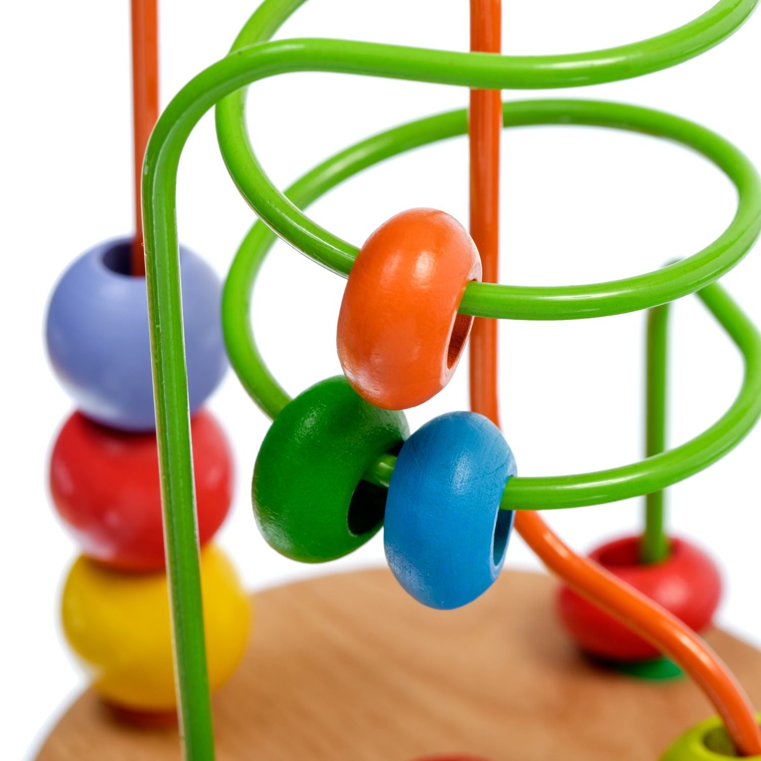 Wooden bead maze #1 - Educational toy